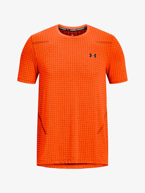 Pánské tričko Under Armour  Seamless Grid SS-ORG S