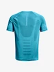 Pánské tričko Under Armour  Seamless Run SS Fresco Blue