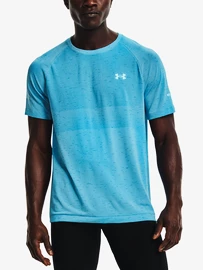Pánské tričko Under Armour Seamless Run SS Fresco Blue