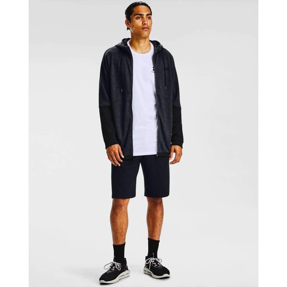 Pánské tričko Under Armour  SPORTSTYLE LEFT CHEST LS white XXL - thumb (4)