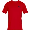 Pánské tričko Under Armour  Sportstyle Left Chest SS Red