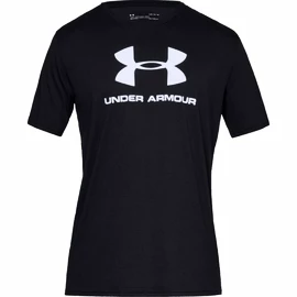 Pánské tričko Under Armour SPORTSTYLE LOGO SS Black