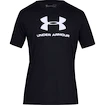 Pánské tričko Under Armour  SPORTSTYLE LOGO SS Black XL