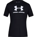 Pánské tričko Under Armour  SPORTSTYLE LOGO SS Black XL