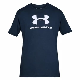 Pánské tričko Under Armour SPORTSTYLE LOGO SS Midnight Navy