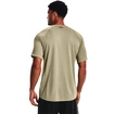 Pánské tričko Under Armour  Tech 2.0 Wordmark SS Khaki Gray