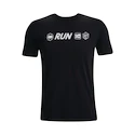 Pánské tričko Under Armour  UA Run Anywhere SS-BLK M
