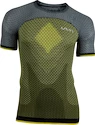 Pánské tričko UYN Running Alpha OW Shirt SS žluto-šedé