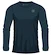 Pánské tričko Virtus  Joker Melange LS Tee Blue S