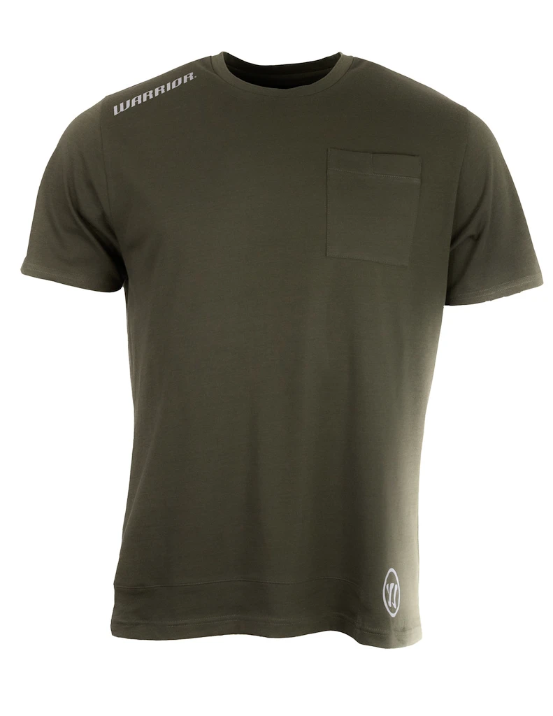 Pánské tričko Warrior  Street Pocket Tee Olive