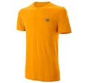 Pánské tričko Wilson Competition Seamless Crew Orange