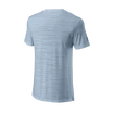 Pánské tričko Wilson  Kaos Rapide Seamless Crew II Blue Fog