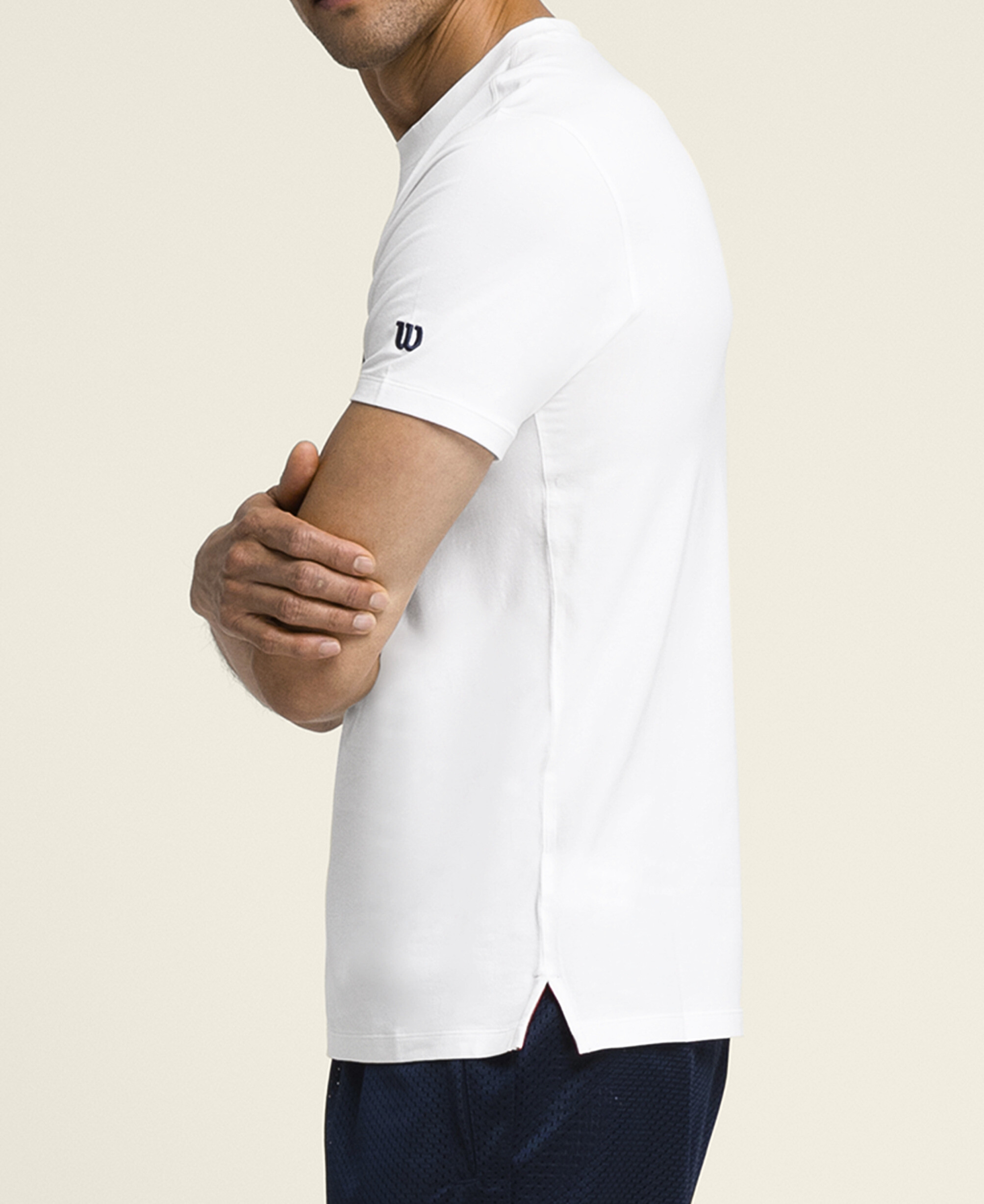Pánské tričko Wilson  M Easy Street Tee Sport Bright White M - thumb (1)