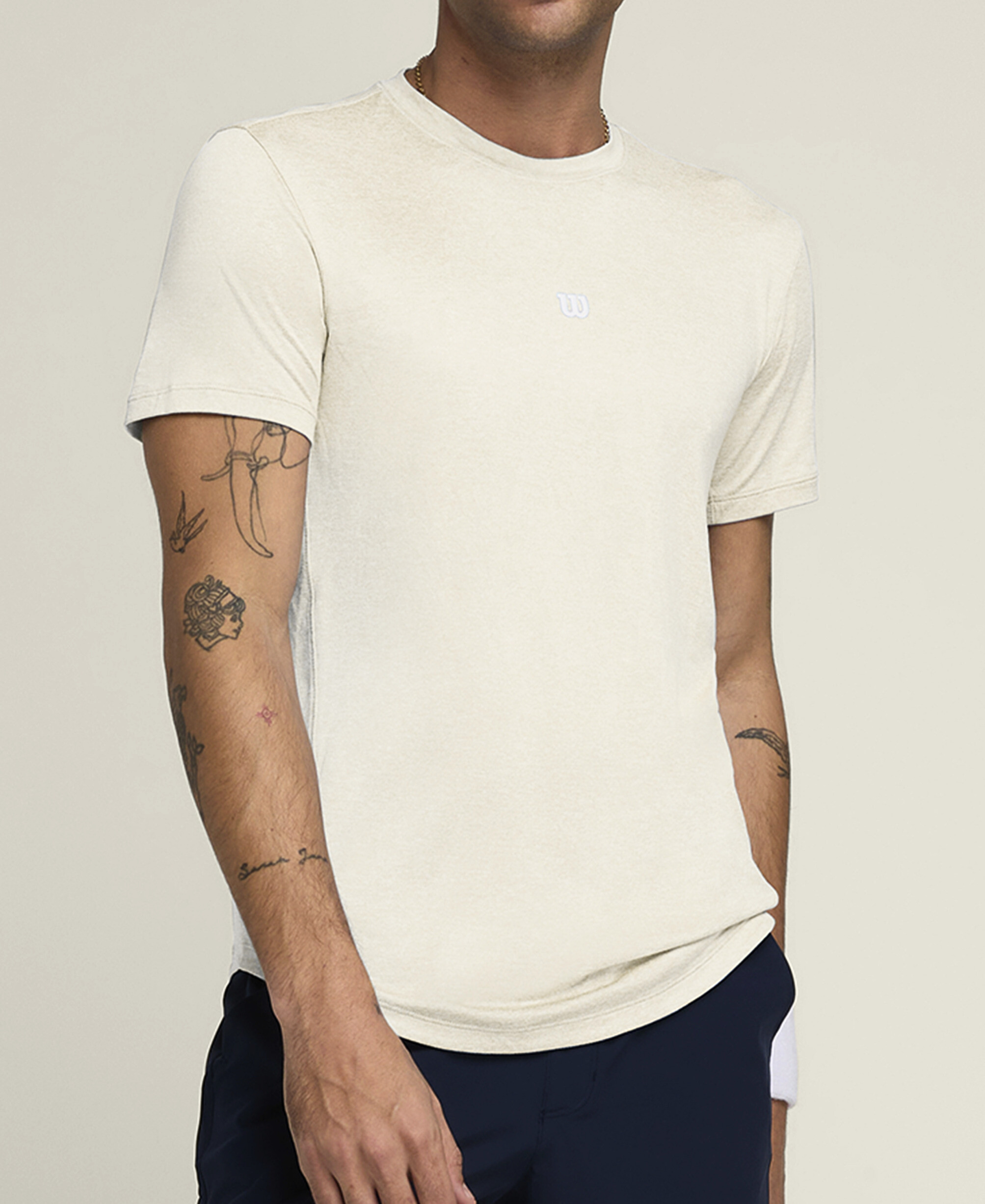 Product detail of Pánské tričko Wilson  M Everyday Performance Tee Sandrift L