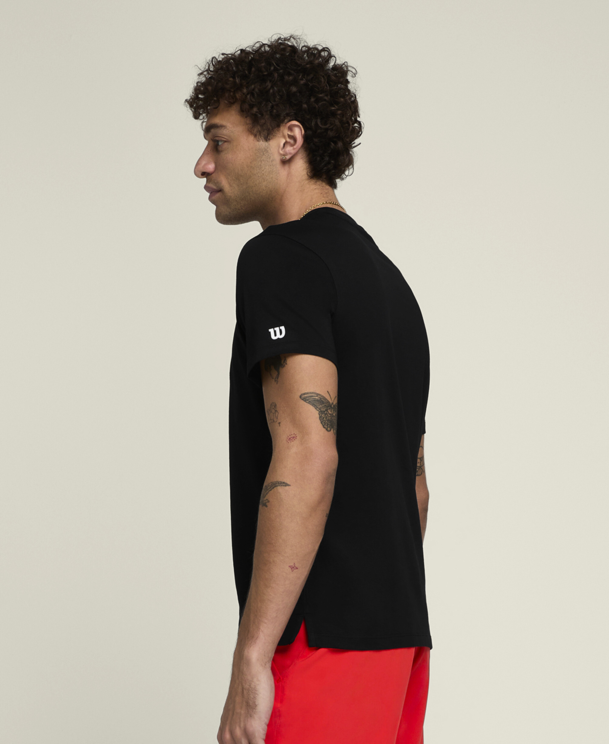 Product detail of Pánské tričko Wilson  M Team Graphic Tee Black L