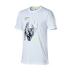 Pánské tričko Wilson  NYC Aerial Tech Tee White