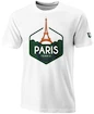 Pánské tričko Wilson Paris Tech White