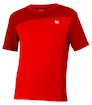 Pánské tričko Wilson Rush Colorblock Crew Neon Red