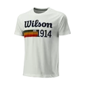 Pánské tričko Wilson  Script ´14 Tech Tee Blanc