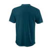 Pánské tričko Wilson  Stripe Polo Blue Coral