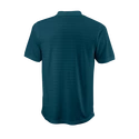Pánské tričko Wilson  Stripe Polo Blue Coral