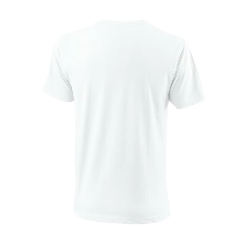 Pánské tričko Wilson  Team II Tech Tee White