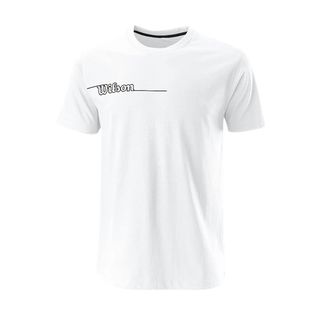 Pánské tričko Wilson  Team II Tech Tee White S