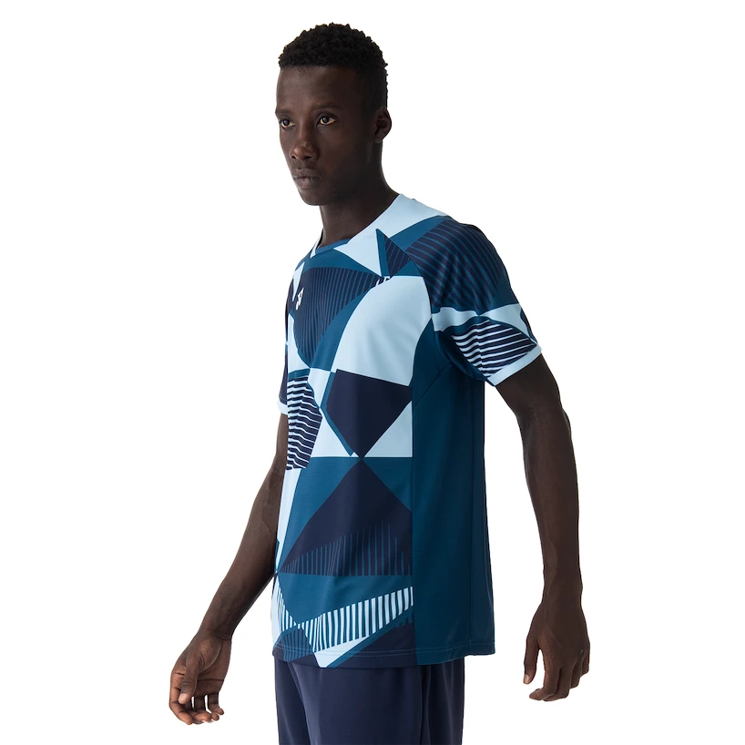 Pánské tričko Yonex  Men's Crew Neck Shirt 10635 Ink Blue