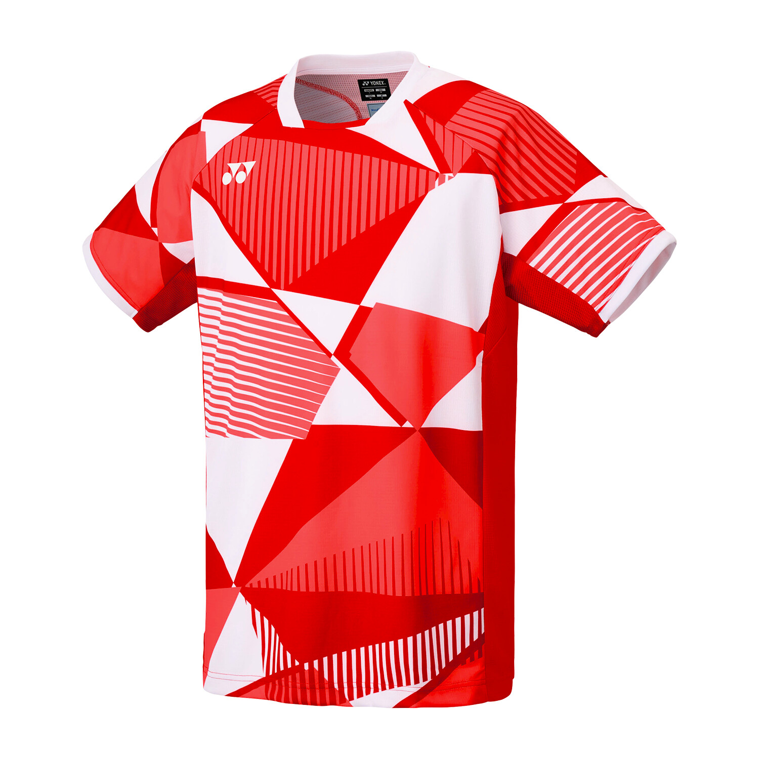 Product detail of Pánské tričko Yonex  Men's Crew Neck Shirt 10635 Tango Red S