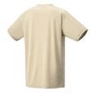Pánské tričko Yonex  Men's Crew Neck Shirt YM0050 Ice Beige