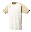 Pánské tričko Yonex  Men's Crew Neck Shirt YM0050 Ice Beige