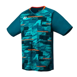 Pánské tričko Yonex Mens Crew Neck Shirt YM0034 Blue/Green