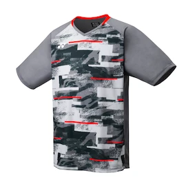 Pánské tričko Yonex Mens Crew Neck Shirt YM0034 Gray