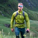 Pánský batoh Bergans  Driv 12 Solid Light Grey/Solid Dark Grey/Green Oasis