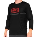 Pánský cyklistický dres 100%  Airmatic 3/4 Sleeve Jersey Black/Red