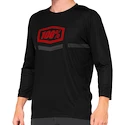 Pánský cyklistický dres 100%  Airmatic 3/4 Sleeve Jersey Black/Red M