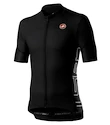 Pánský cyklistický dres Castelli  Entrata V Jersey Light Black