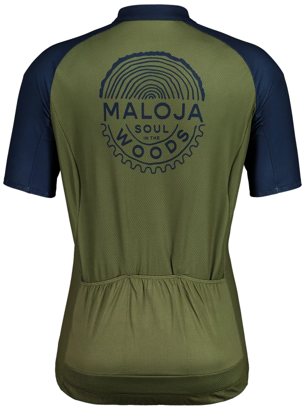 Pánský cyklistický dres Maloja  StachelbeereM. 1/2 S
