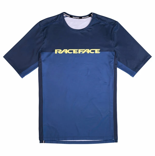 Pánský cyklistický dres Race Face  INDY SS Navy