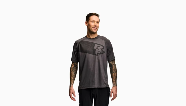 Pánský cyklistický dres Race Face Trigger SS Black