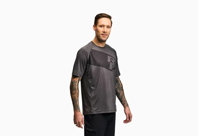 Pánský cyklistický dres Race Face Trigger SS Black