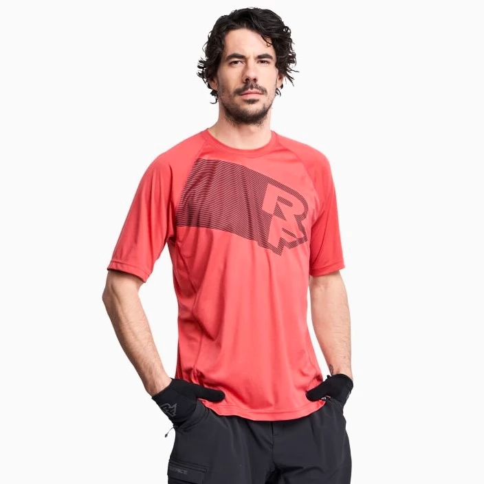 Pánský cyklistický dres Race Face  Trigger SS Rouge