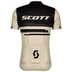 Pánský cyklistický dres Scott  RC Team 20 S/Sl Dust Beige/Dark Grey