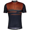 Pánský cyklistický dres Scott  RC Team 20 S/Sl Rust Red/Midnight Blue