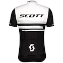 Pánský cyklistický dres Scott  RC Team 20 S/Sl White/Black