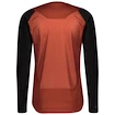 Pánský cyklistický dres Scott  Trail Progressive L/Sl Rust Red/Black