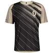 Pánský cyklistický dres Scott  Trail Vertic S/Sl Dark Grey/Dust Beige