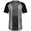 Pánský cyklistický dres Scott  Trail Vertic Zip S/Sl Black/Slate Grey