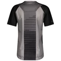 Pánský cyklistický dres Scott  Trail Vertic Zip S/Sl Black/Slate Grey