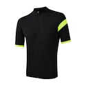 Pánský cyklistický dres Sensor  Cyklo Classic Black/Neon Yellow S